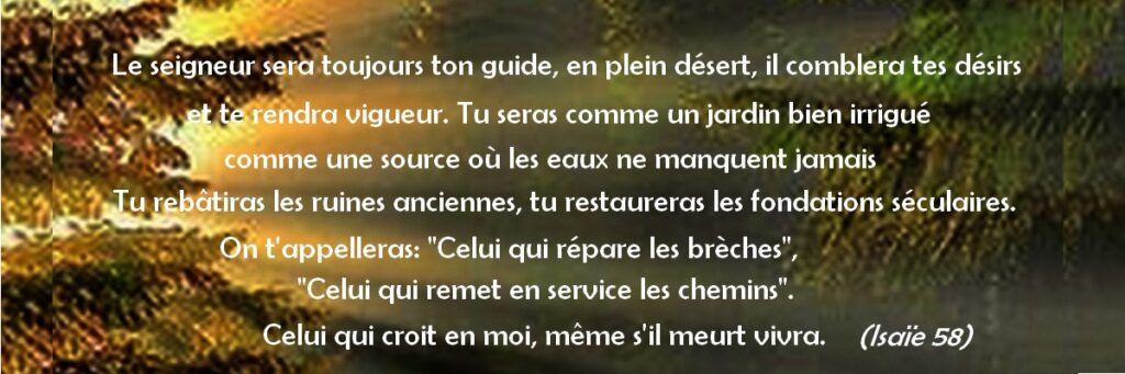réparons l'église