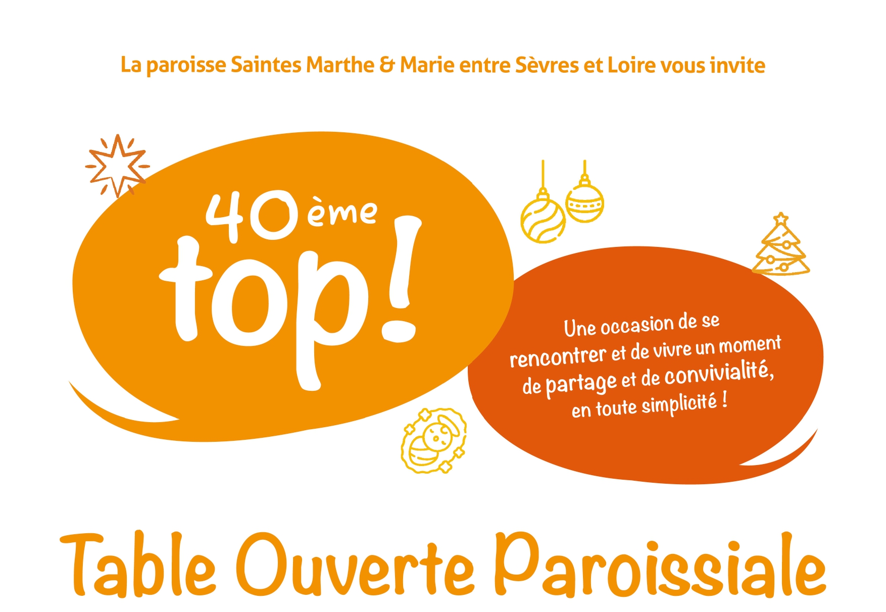 Table Ouverte Paroissiale – TOP 🗓 🗺