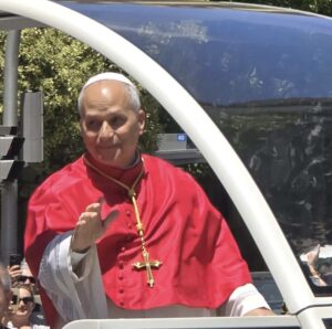 Déplacement à Paris pour la venue du Pape.